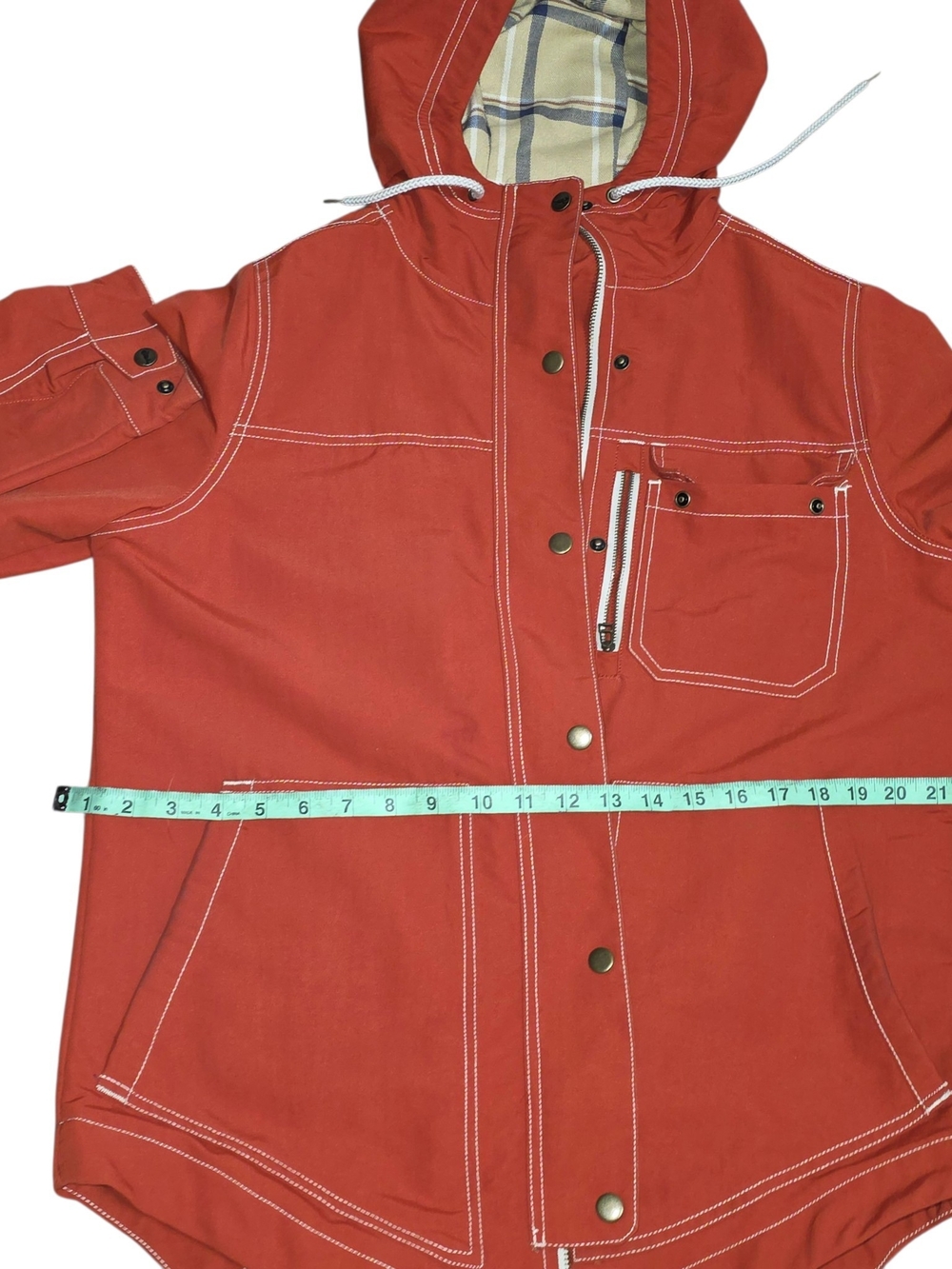 TOAD&CO  Forester Parka Utility Jacket Small Canvas Outdoor Hiking Workwear Coat - Picture 11 of 13